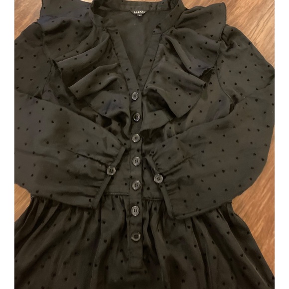 Woman’s black minidress - Picture 2 of 11